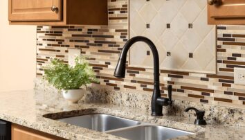 Natural Stone and Tile Backsplashes
